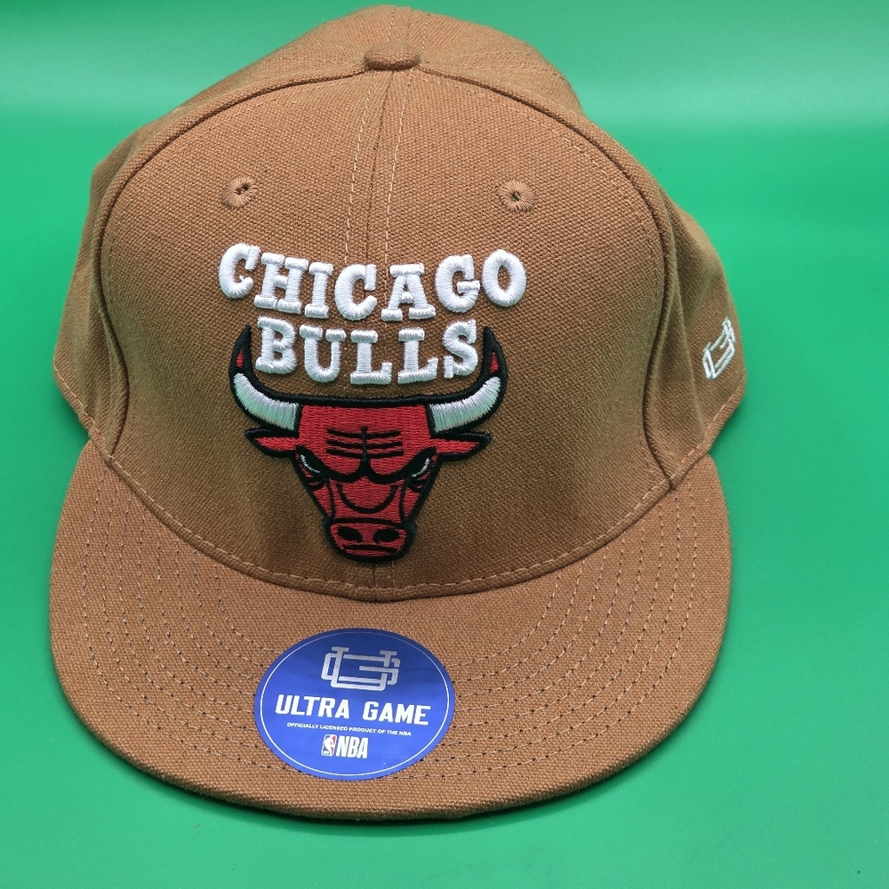 Ultra Game Chicago Bulls Brown Cap